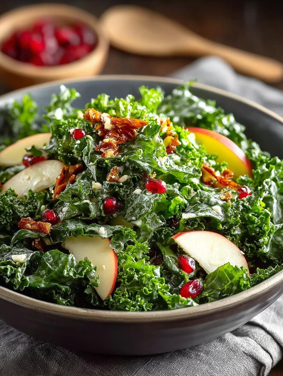 Delicious Kale Apple Salad: A Fall Favorite - Kale Apple Salad - main visual representation