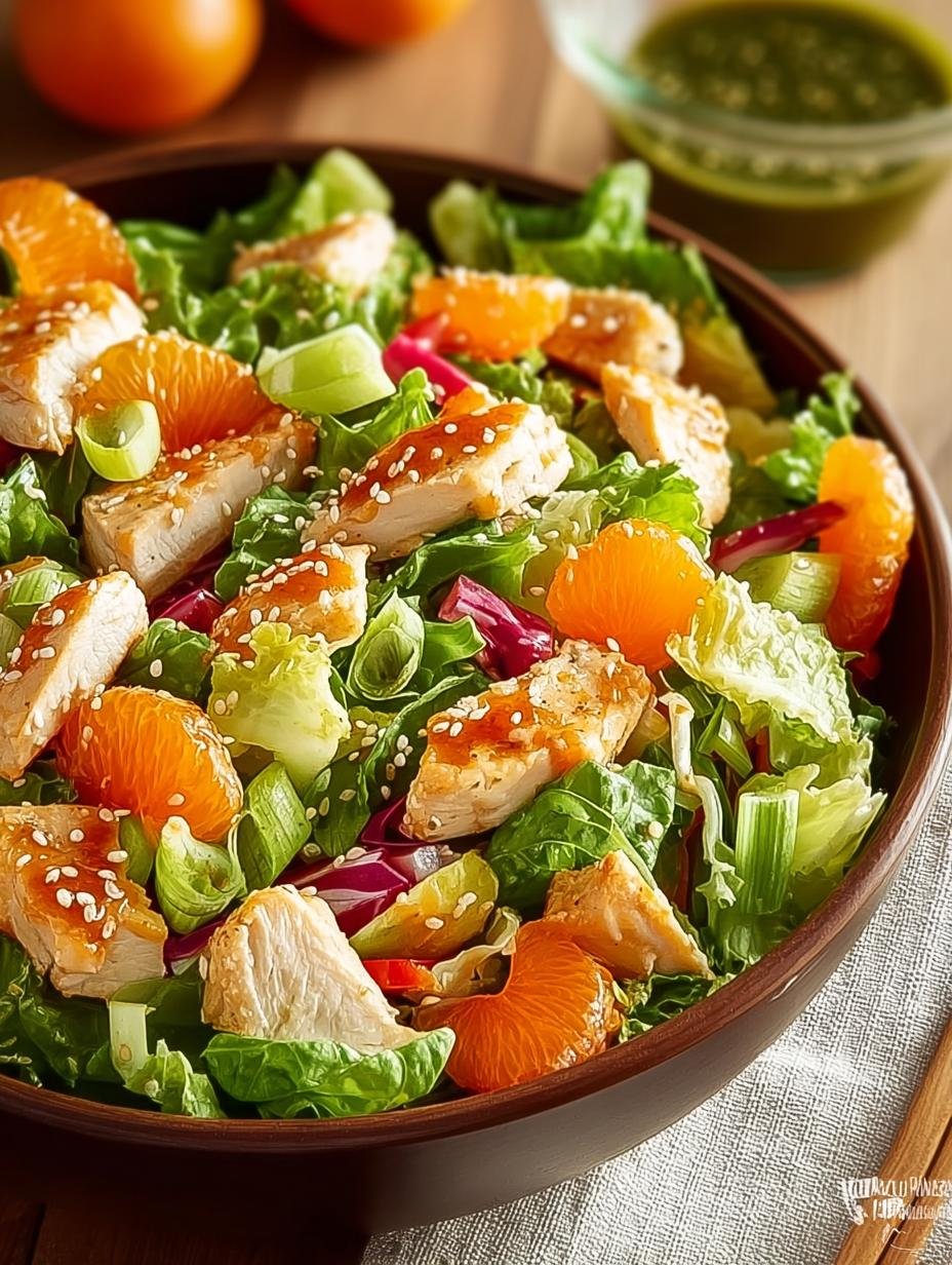 Crispy Mandarin Chicken Salad That Brightens Your Day