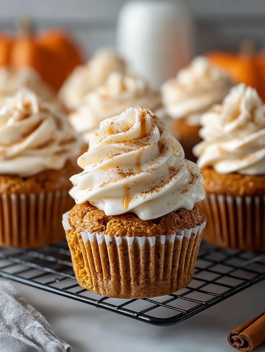 Maple Pumpkin Cupcakes