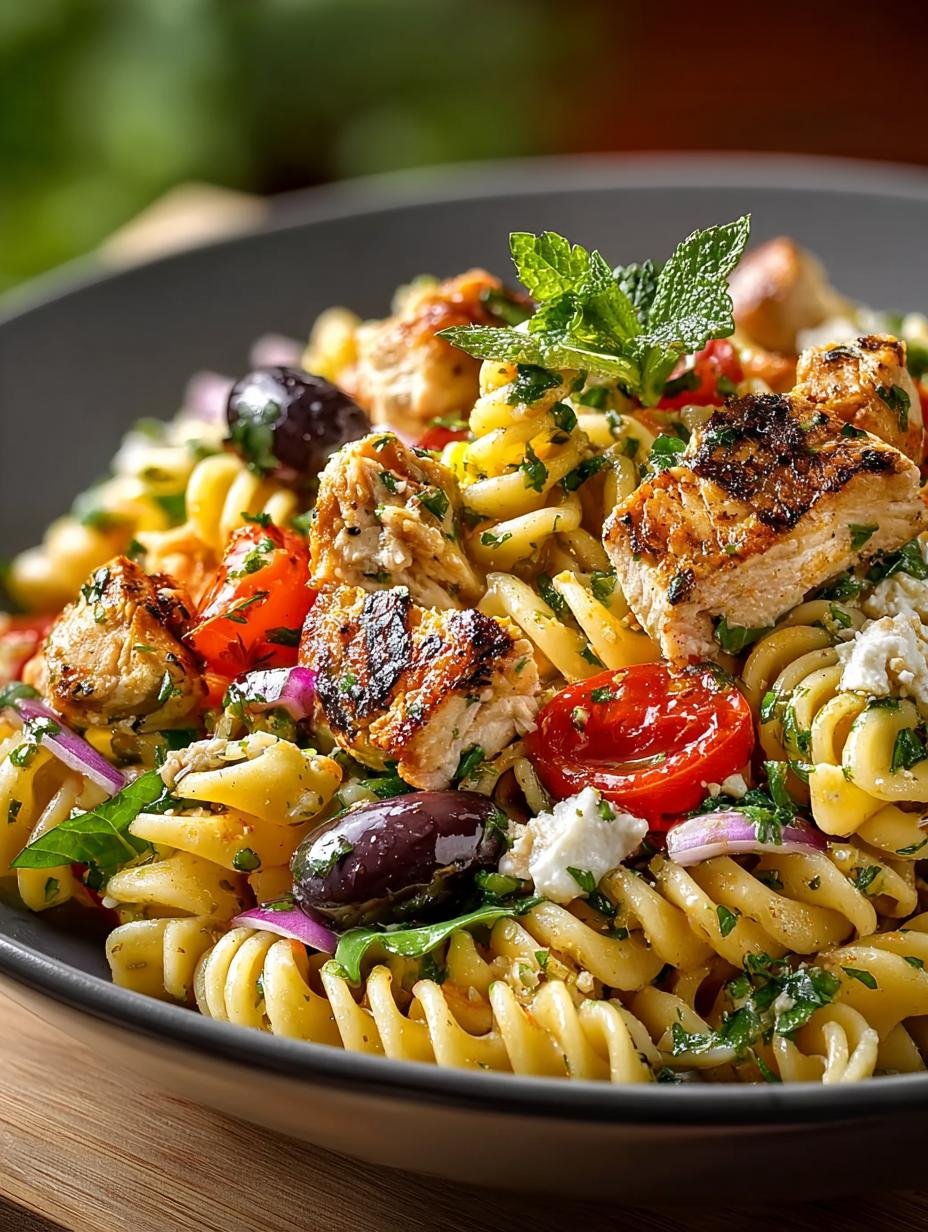 10 Reasons to Love Mediterranean Chicken Pasta Salad