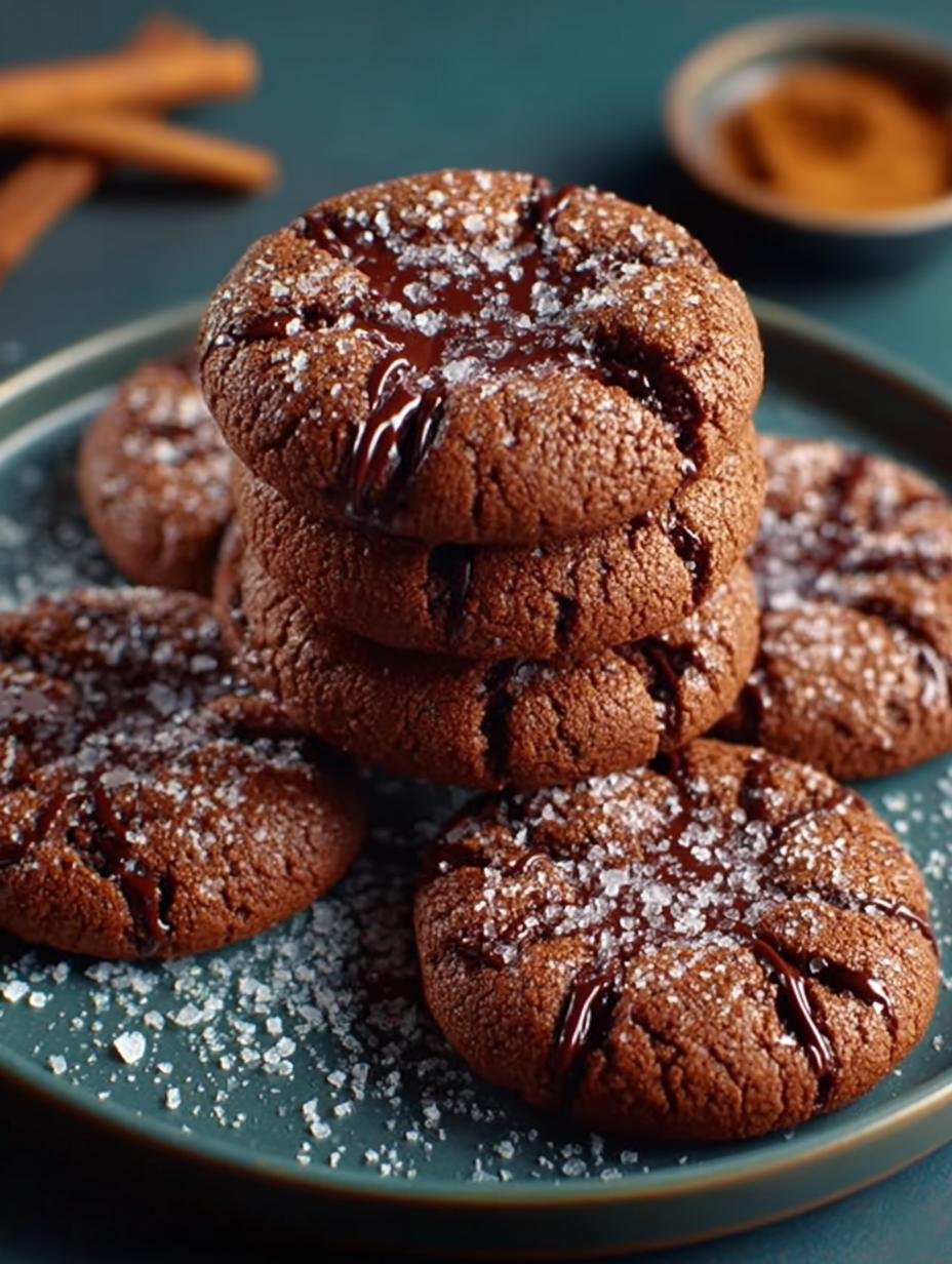 Mexican Hot Chocolate Cookies