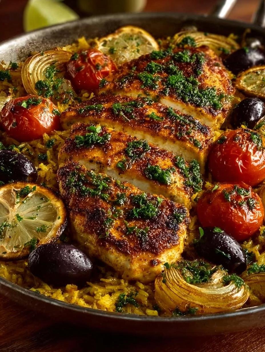 One Pan Mediterranean Chicken