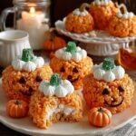 Rice Krispie Pumpkins