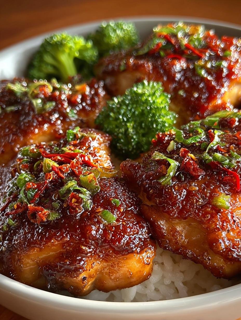 Delicious Soy Garlic Chicken Thighs for Dinner - Soy Garlic Chicken Thighs - main visual representation