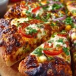 Tandoori Vegetarian Pizza Pies