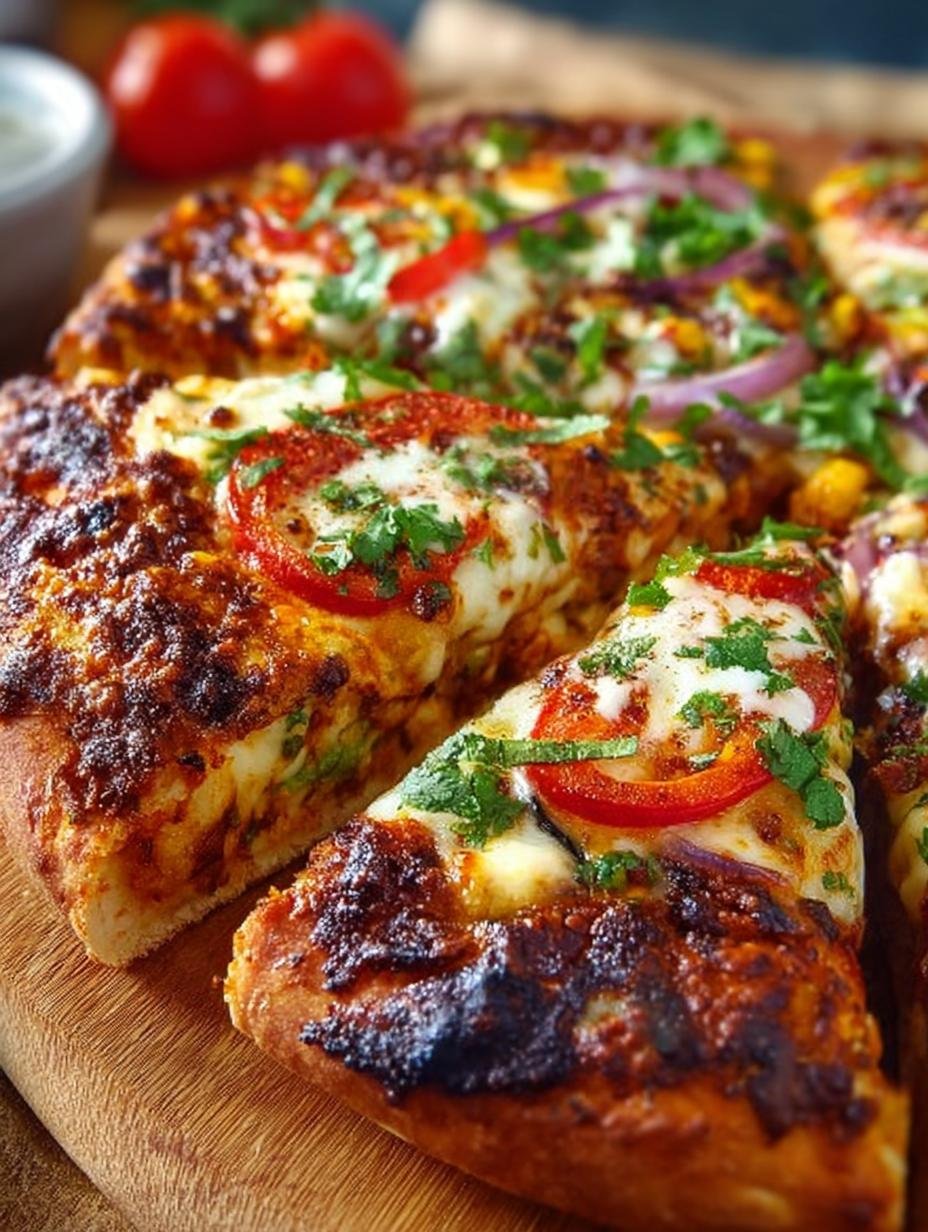Tandoori Vegetarian Pizza Pies