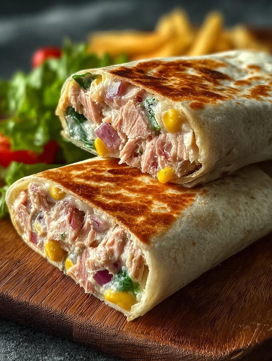 Tuna Melt Wrap