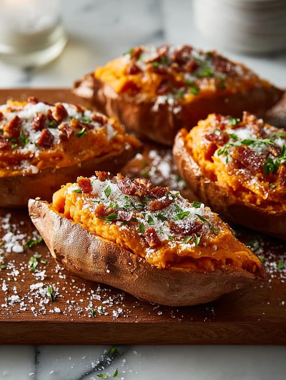 Twice Baked Sweet Potatoes with Pecans: A Creamy Delight - Twice Baked Sweet Potatoes - main visual representation