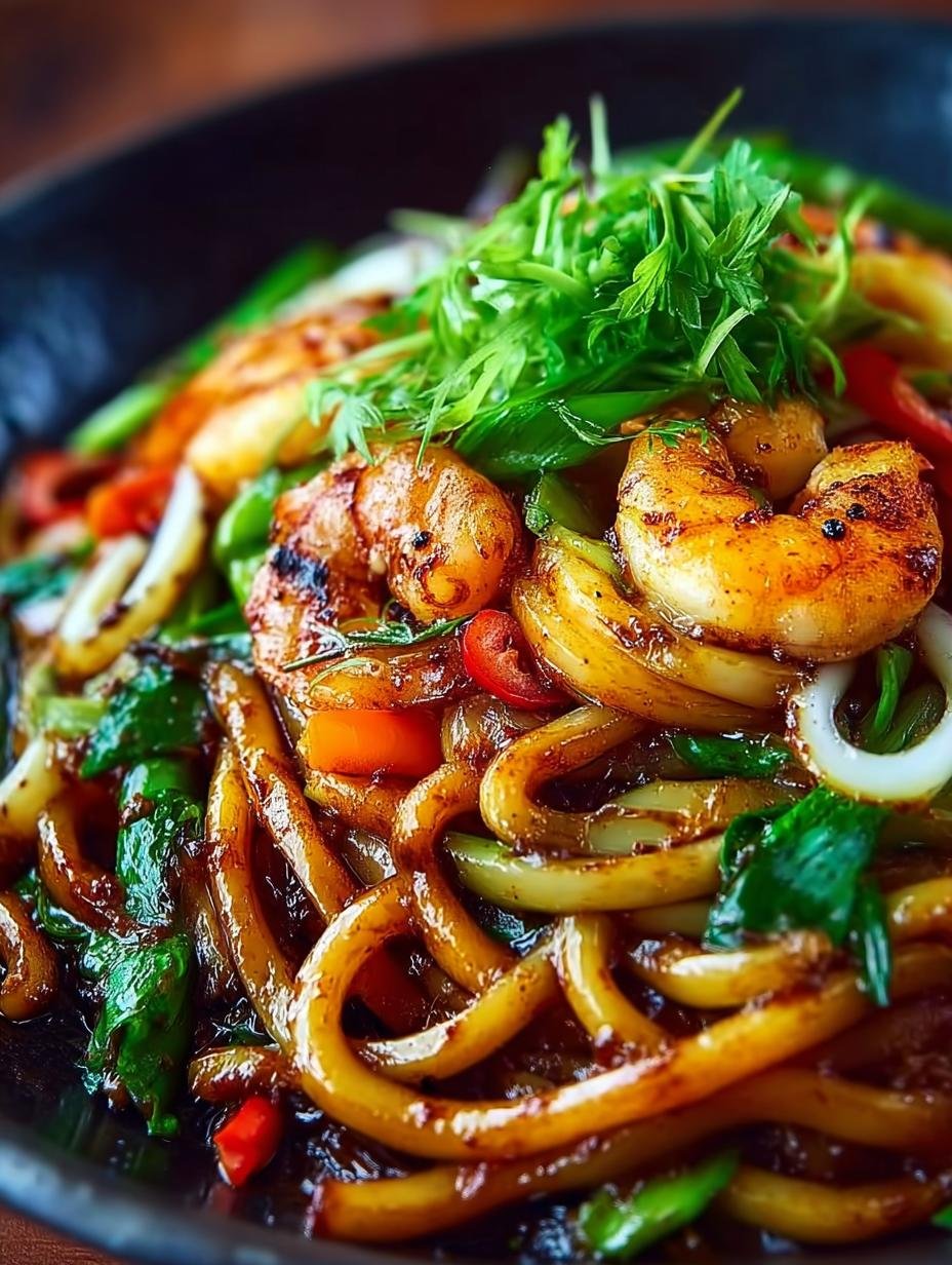Flavorful Yaki Udon with Shrimp: 7 Savory Tips - Yaki Udon with Shrimp - additional detail