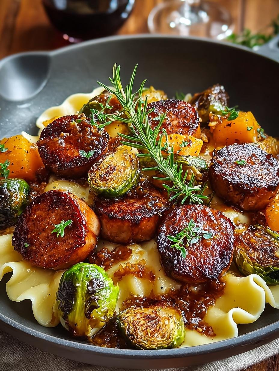 Autumn Dinner with Sausage