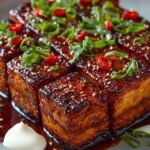 Brown Sugar Glazed Tofu