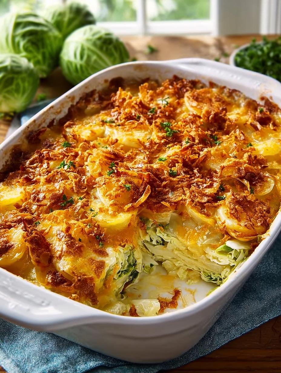 Cabbage Casserole with Ritz: 7 Comforting Layers - Cabbage Casserole with Ritz - main visual representation