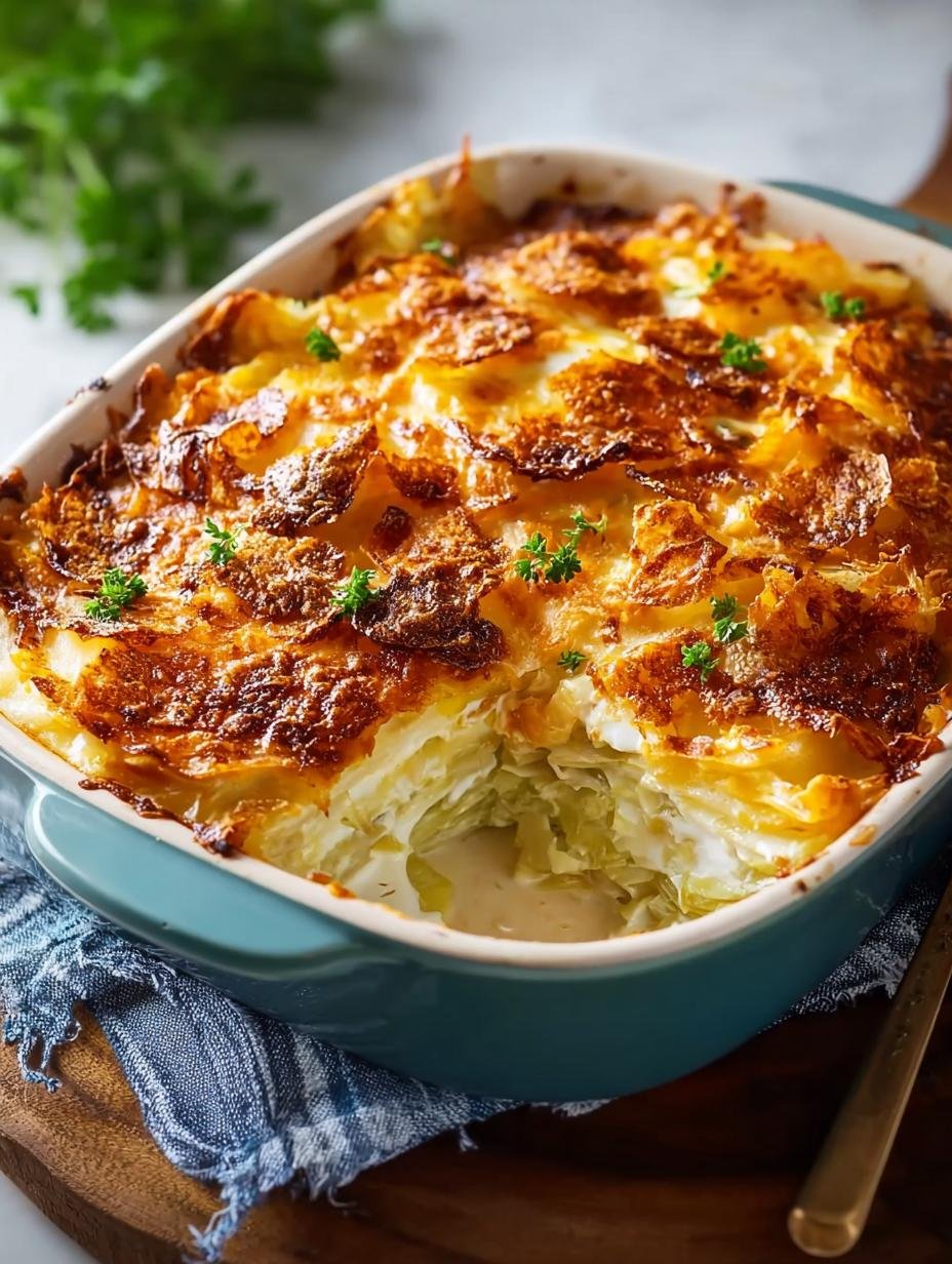 Cabbage Casserole with Ritz