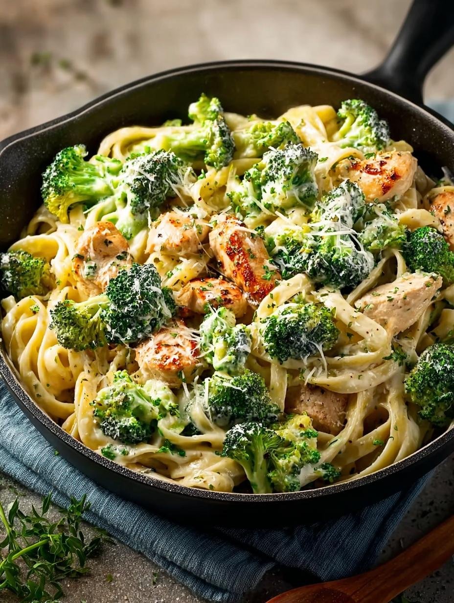 Chicken Broccoli Alfredo: 10 Steps to Creamy Perfection - Chicken Broccoli Alfredo - main visual representation