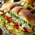 Chicken Caesar Sandwiches