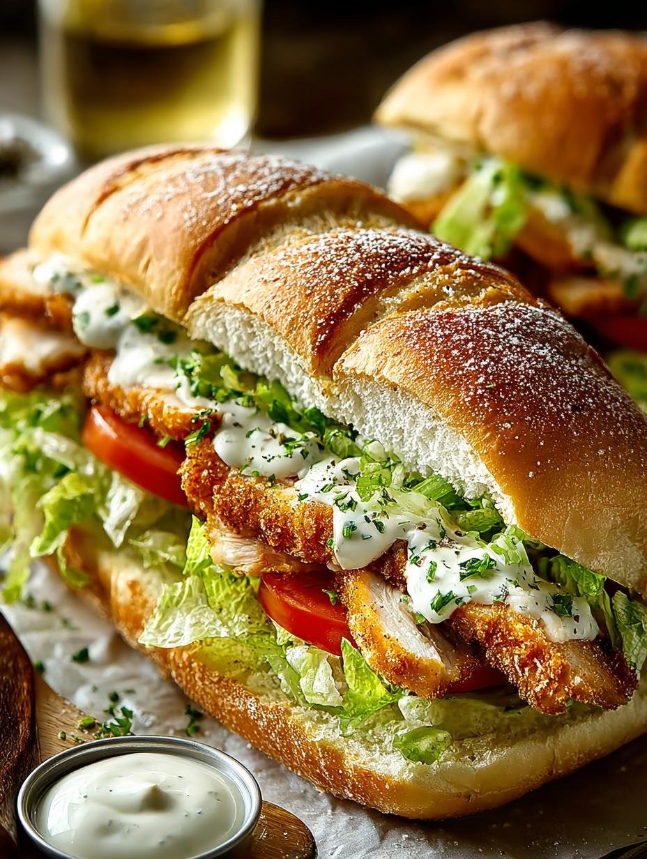 Chicken Caesar Sandwiches That Will Wow Your Tastebuds