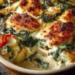 Chicken Spinach Casserole