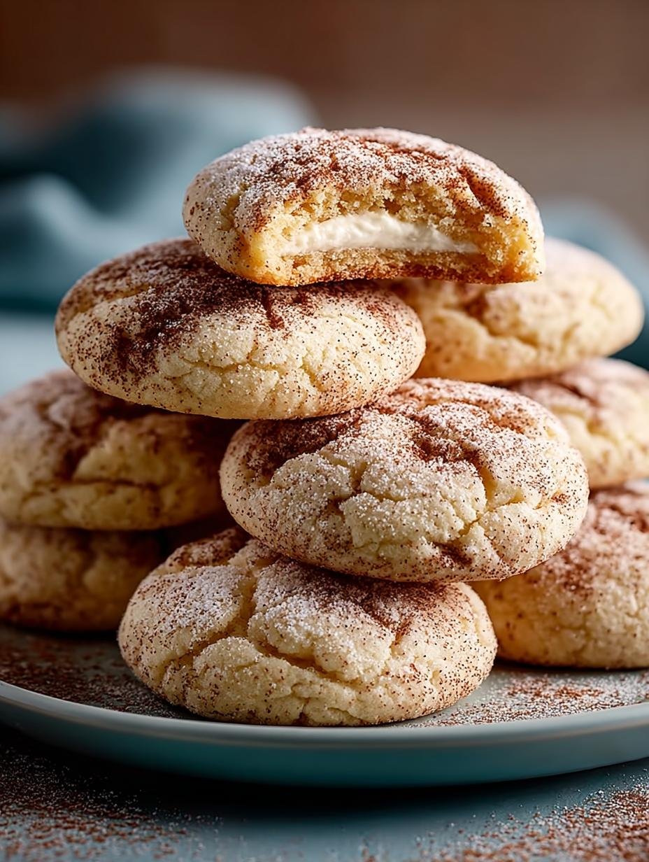 Delicious Cinnamon Cream Cheese Cookies Recipe - Cinnamon Cream Cheese Cookies - main visual representation