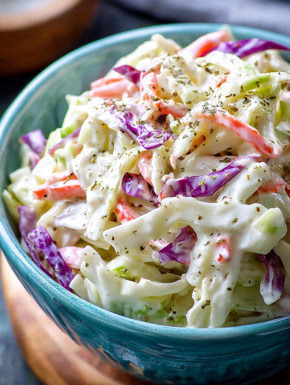 Coleslaw: 7 Reasons You’ll Love This Creamy Cabbage Salad - Coleslaw - main visual representation