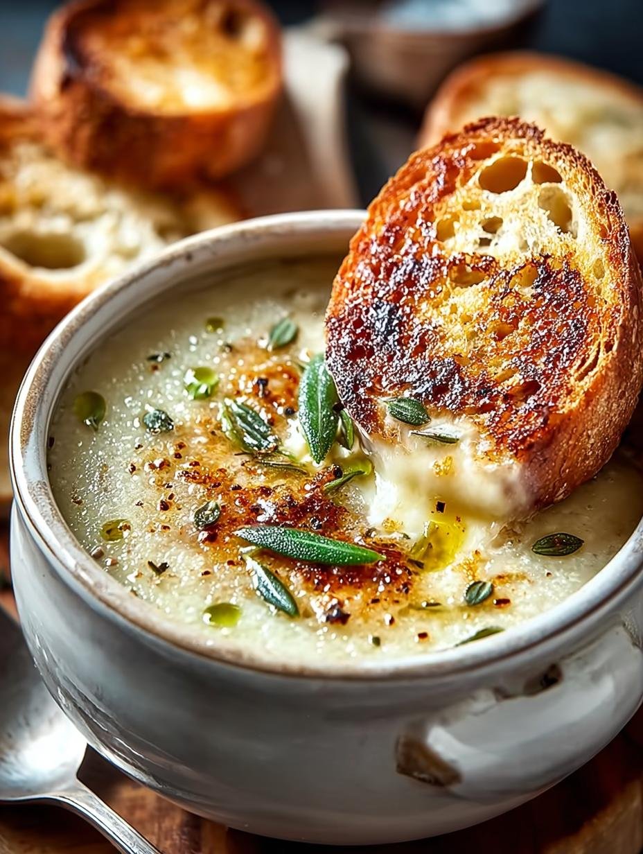 Country French Garlic Soup