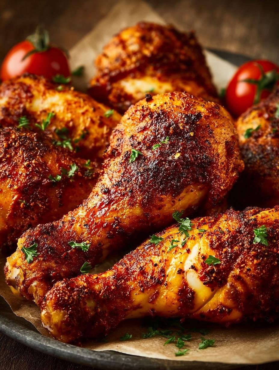 Crispy Baked Chicken Drumsticks