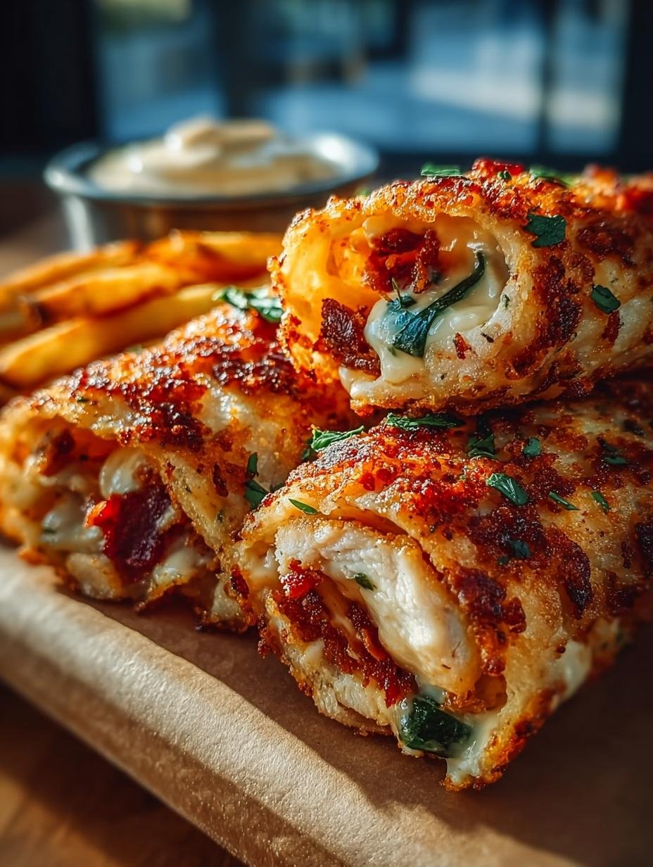 Crunchy Crispy Air Fryer Chicken & Mozzarella Wraps - Crunchy Crispy Air Fryer - additional detail
