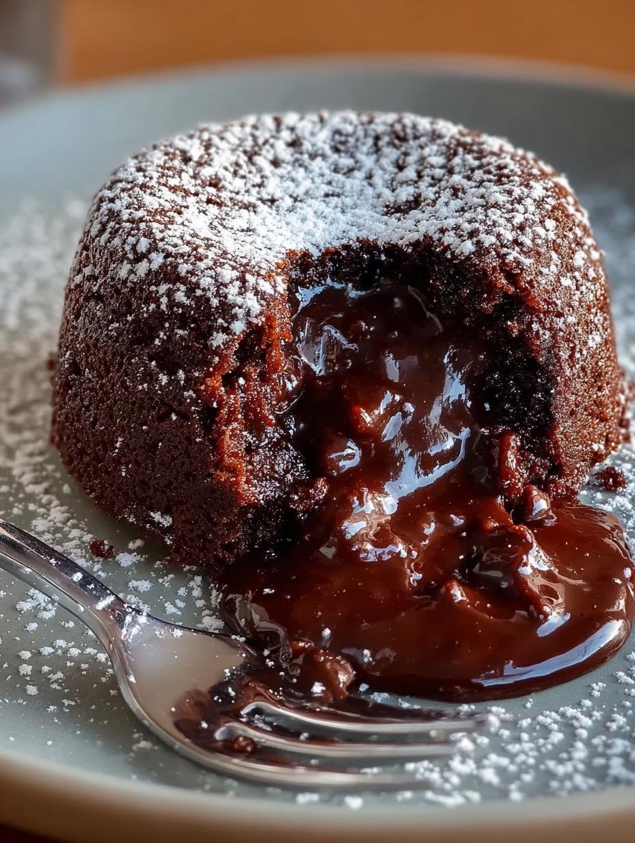 Easiest Chocolate Lava Cake: 3 Ingredients for Decadence - Easiest Chocolate Lava Cake - main visual representation