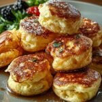 Fluffy Scrambled Pancake Bites