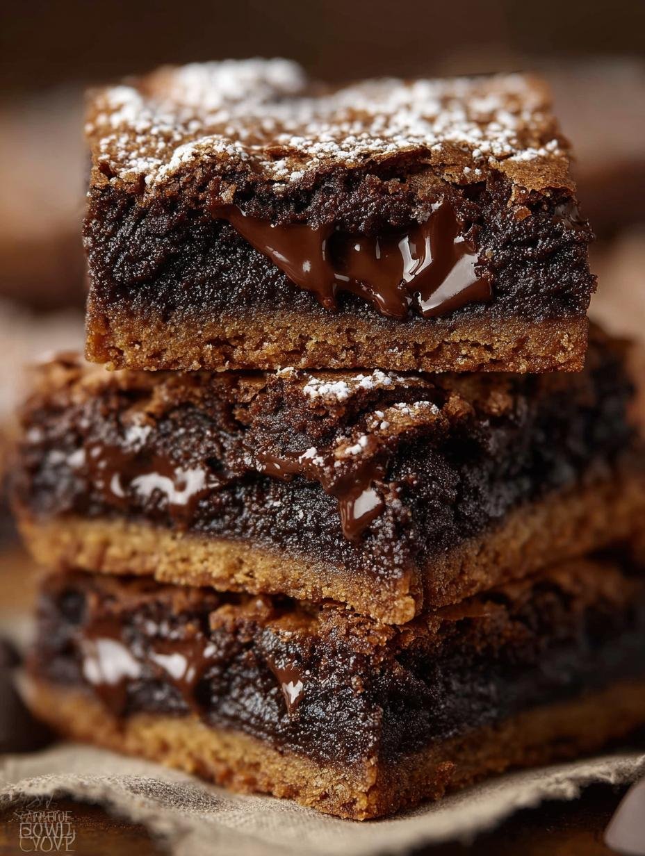 Fudgy Chocolate Cookie Bars: 7 Steps to Bliss - Fudgy Chocolate Cookie Bars - main visual representation