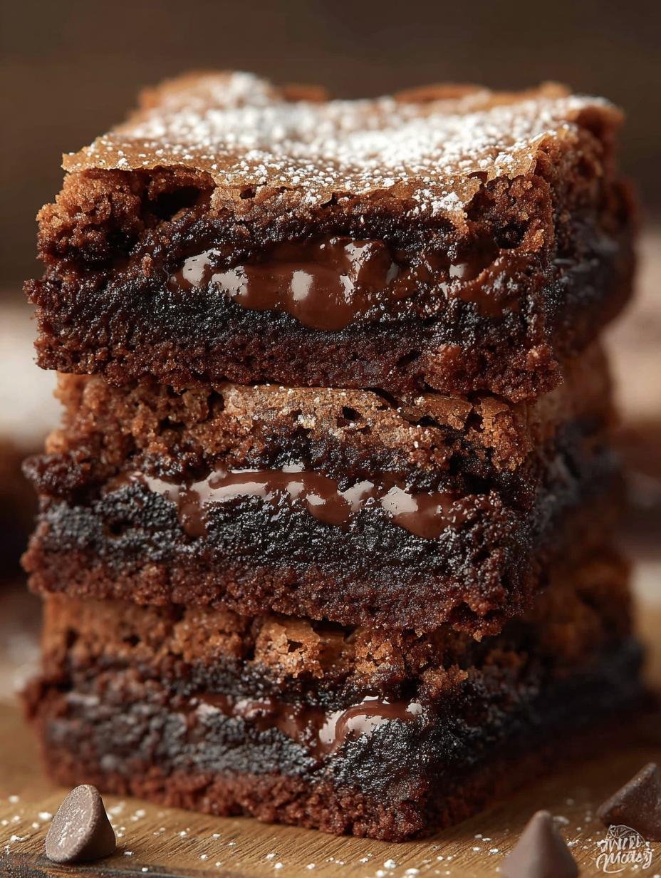 Fudgy Chocolate Cookie Bars: 7 Steps to Bliss - Fudgy Chocolate Cookie Bars - additional detail