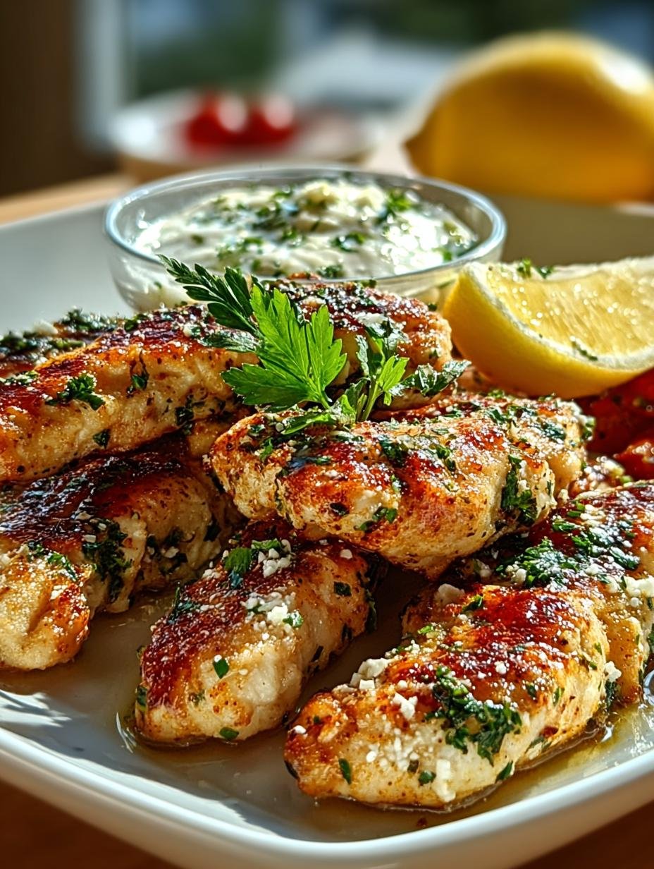 Delicious Greek Chicken Tenders: 5 Flavorful Recipes - Greek Chicken Tenders - main visual representation