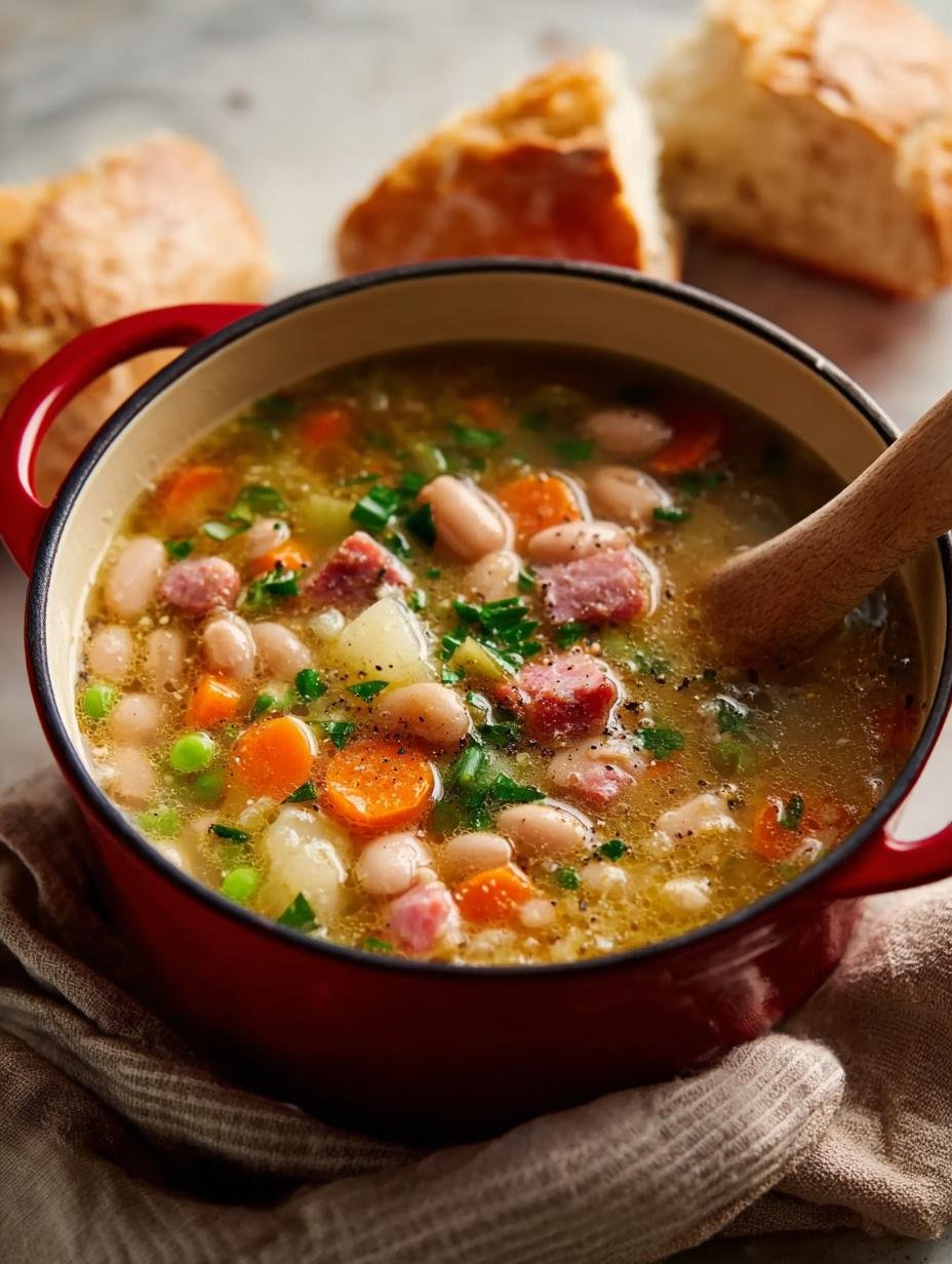 Hearty Ham Bean Soup: 6 Comforting Variations to Try - Ham Bean Soup - additional detail