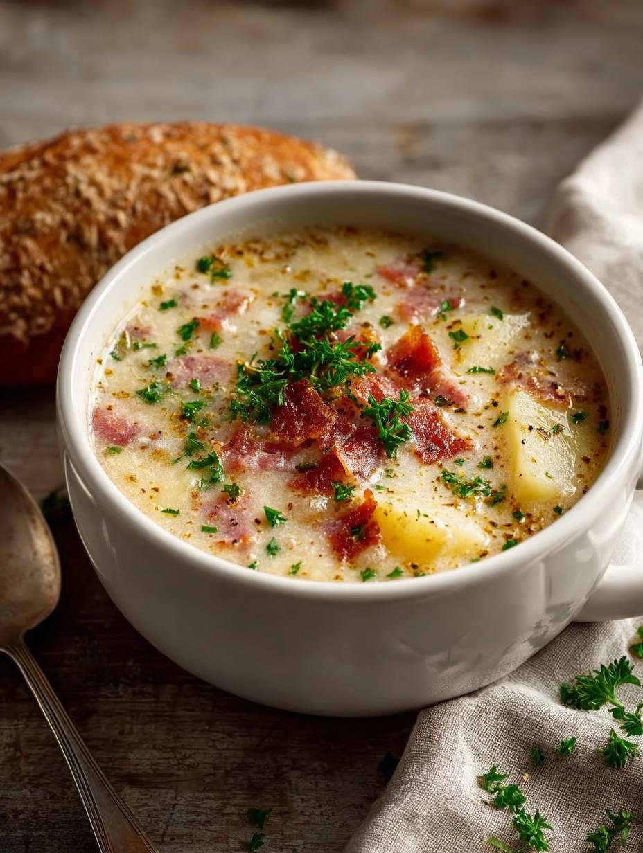 Delicious Ham Potato Soup: A Comforting Classic Recipe - Ham Potato Soup - additional detail