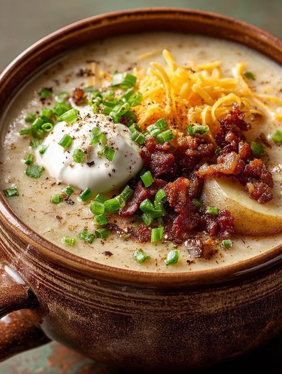 Loaded Outback Potato Soup: 6 Comforting Ingredients - Loaded Outback Potato Soup - main visual representation
