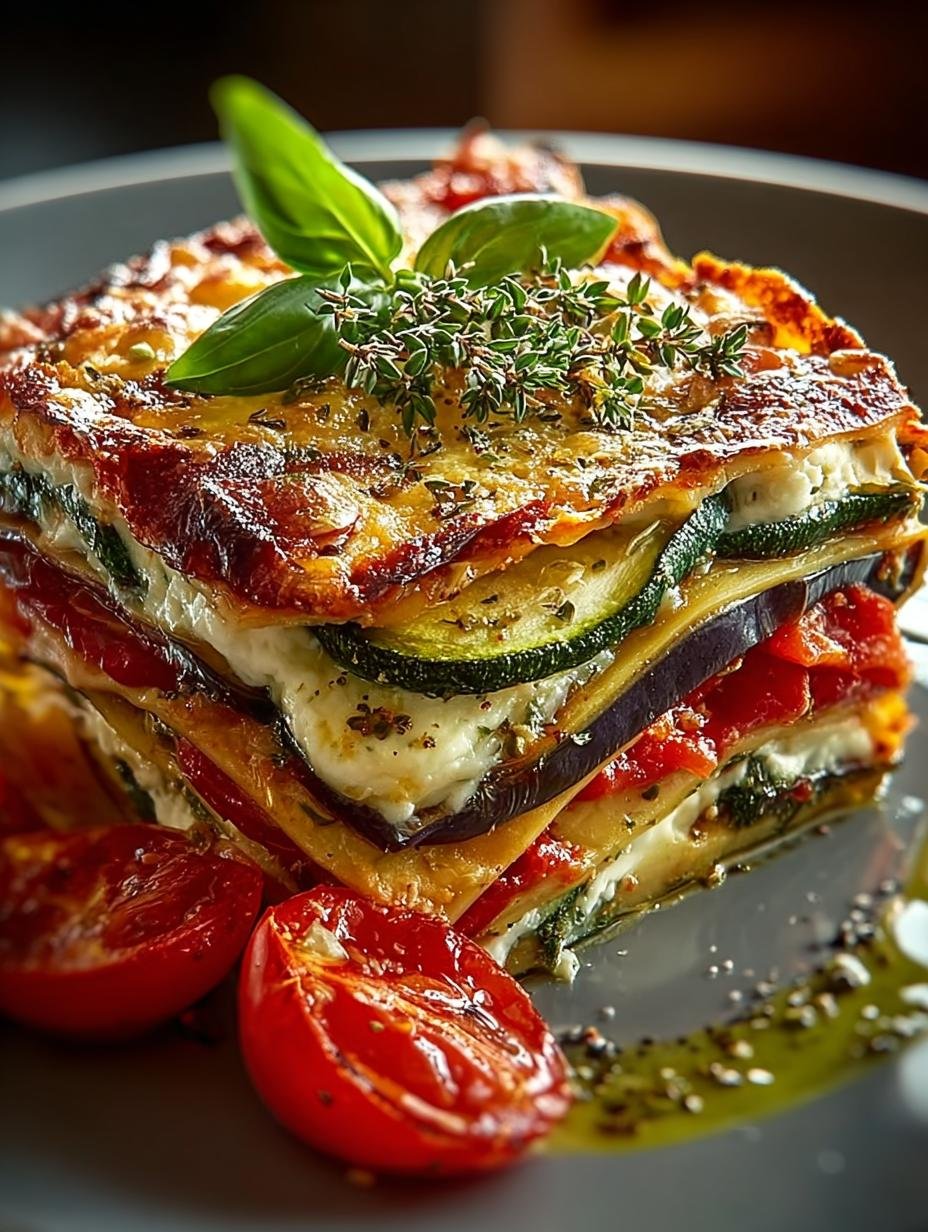 Mediterranean Vegetable Lasagna