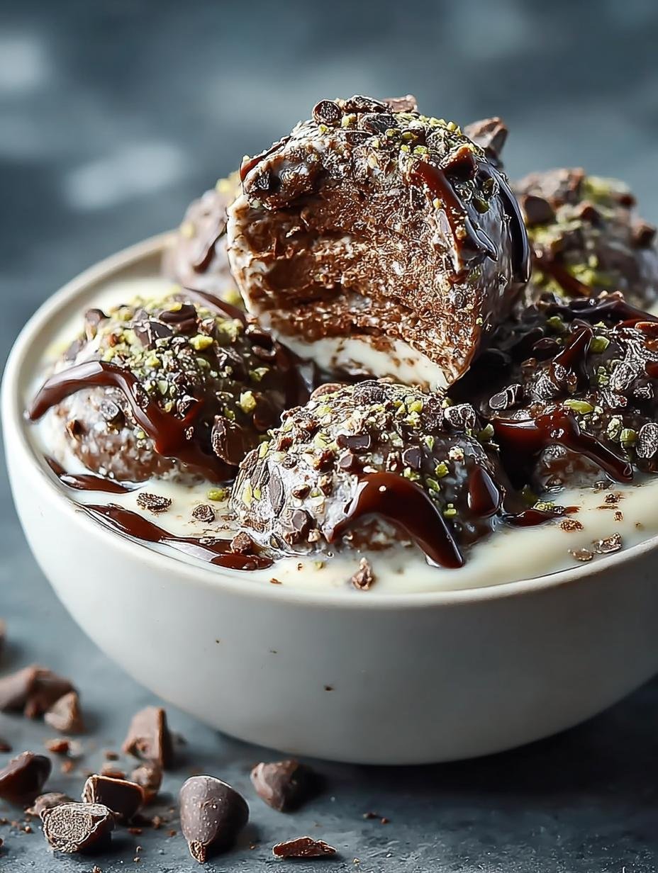 Mint Chocolate Chip Protein: 12 Energizing Protein Balls - Mint Chocolate Chip Protein - main visual representation