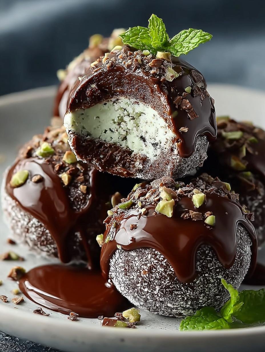 Mint Chocolate Chip Protein: 12 Energizing Protein Balls