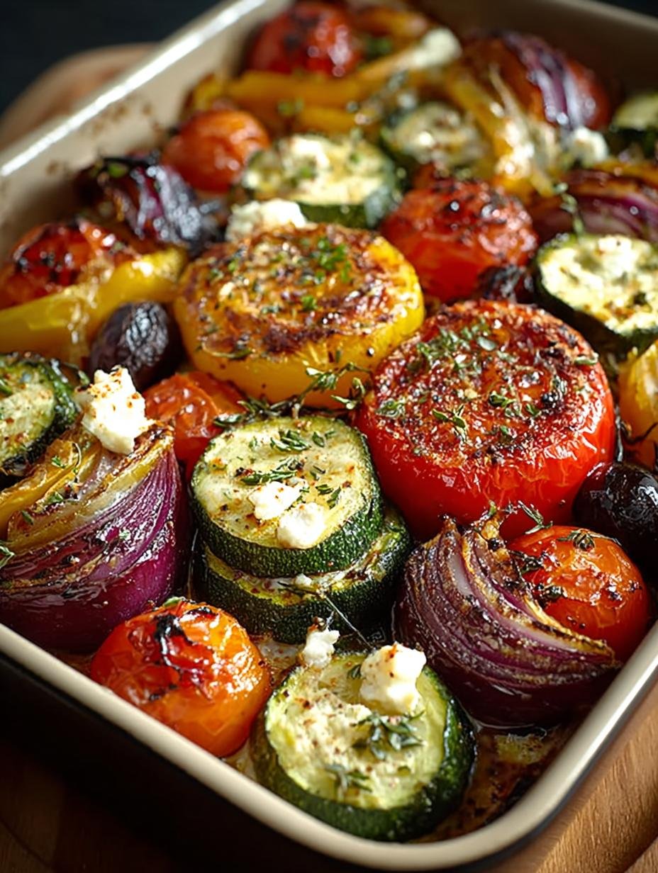 One Pan Greek Vegetables: A Healthy Mediterranean Delight - One Pan Greek Vegetables - main visual representation