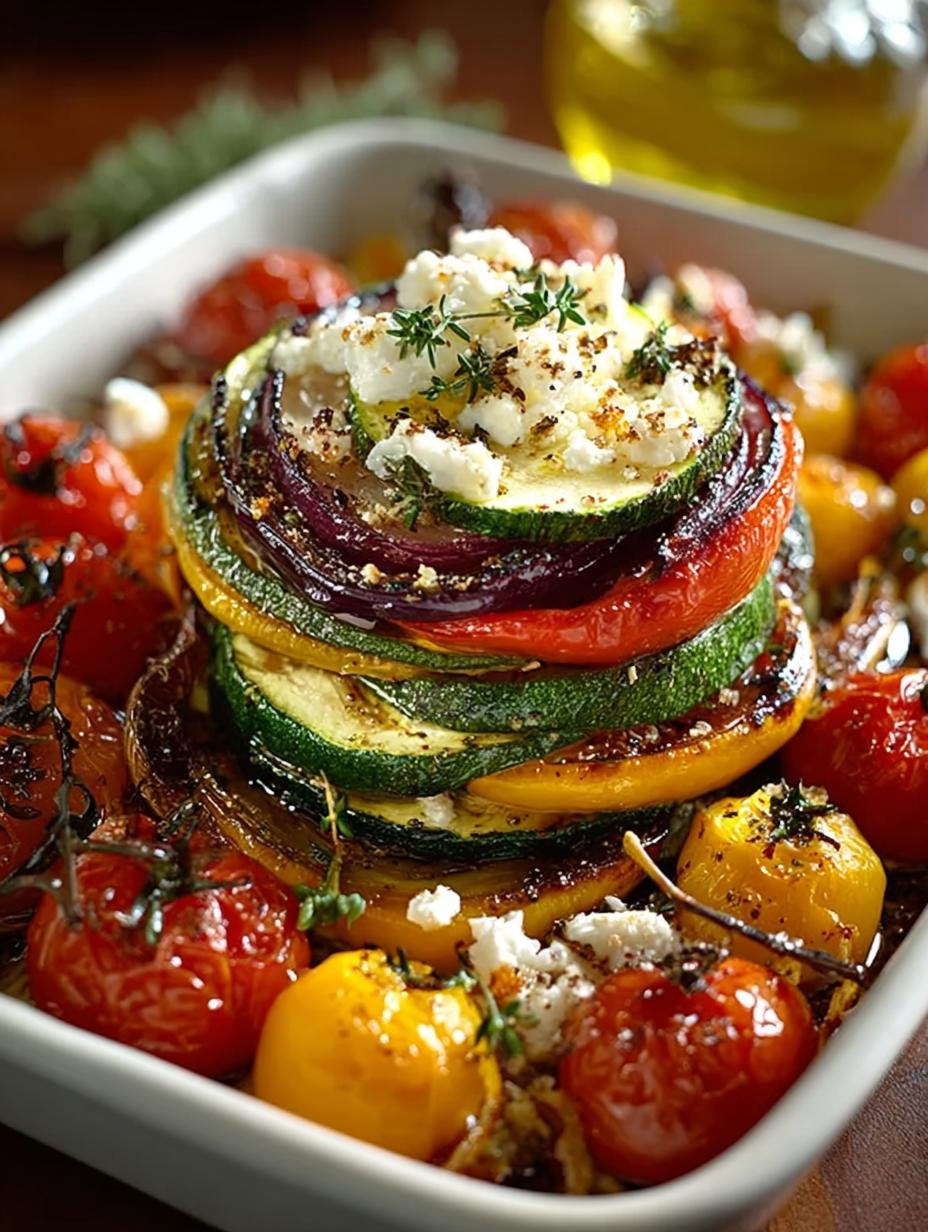 One Pan Greek Vegetables