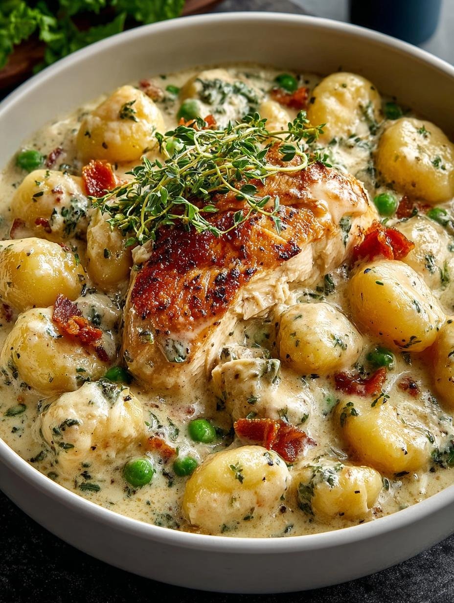One Pot Gnocchi Chicken