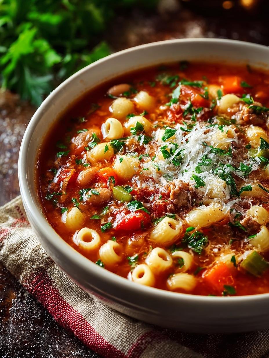 Delicious Pasta Fagioli Soup: 6 Easy Steps
