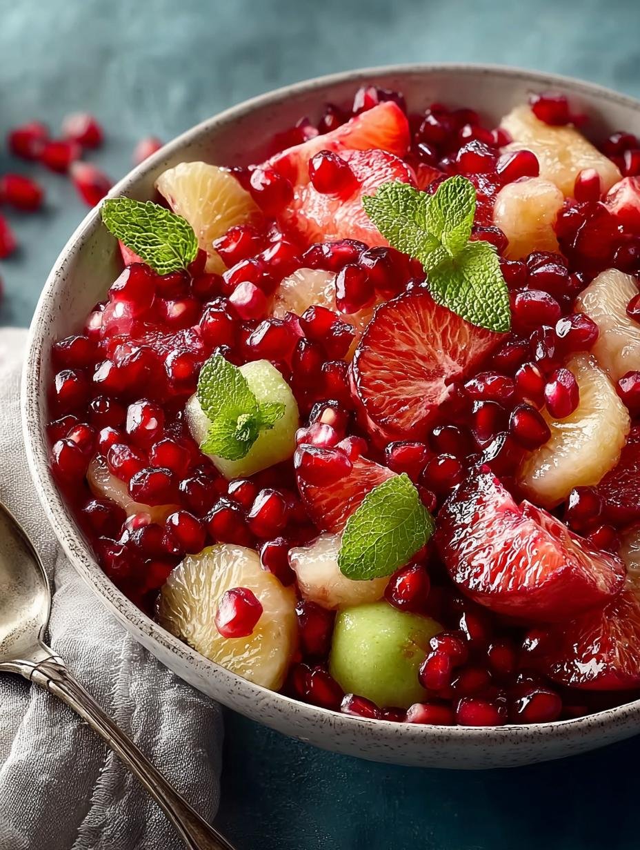 Delicious Pomegranate Fruit Salad for Every Occasion - Pomegranate Fruit Salad - additional detail