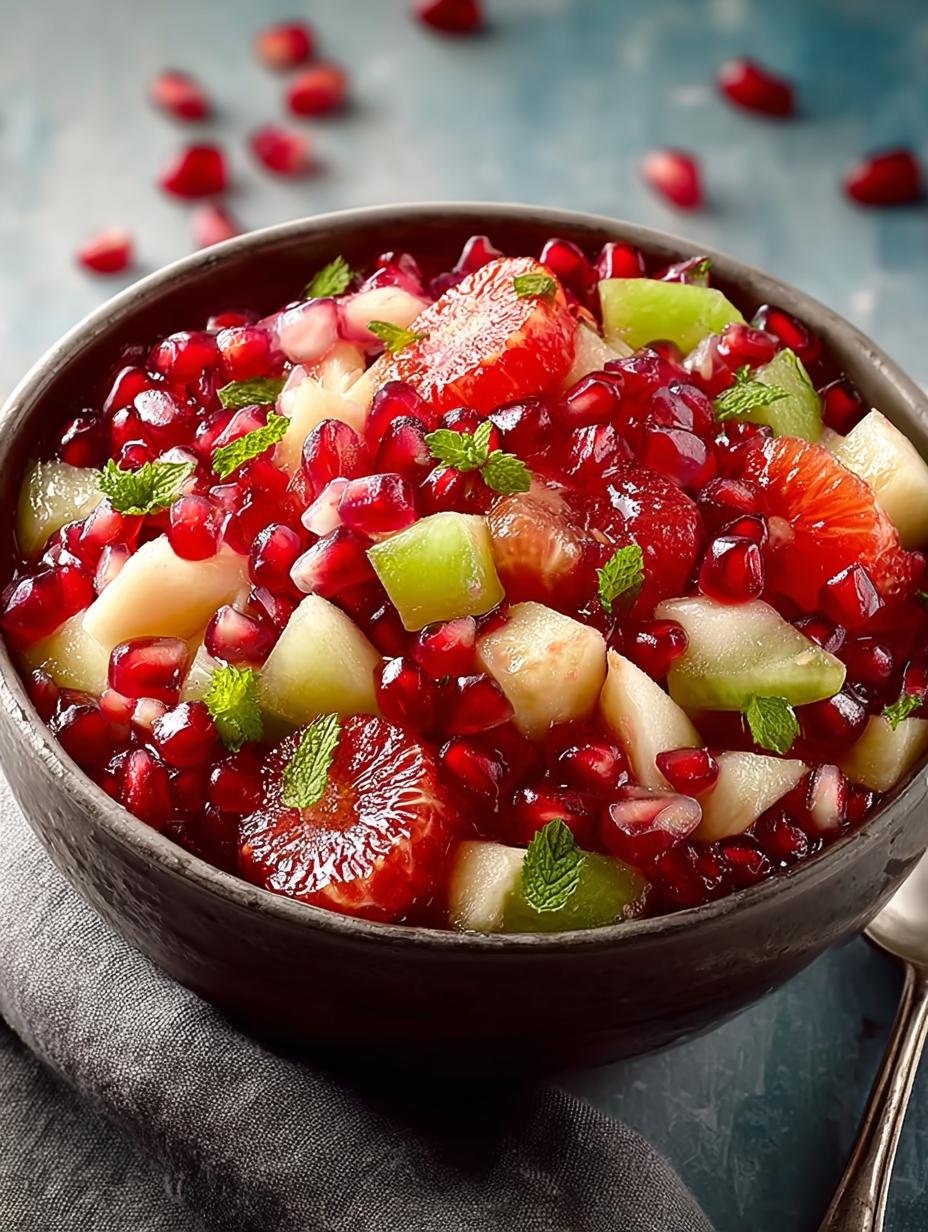 Pomegranate Fruit Salad