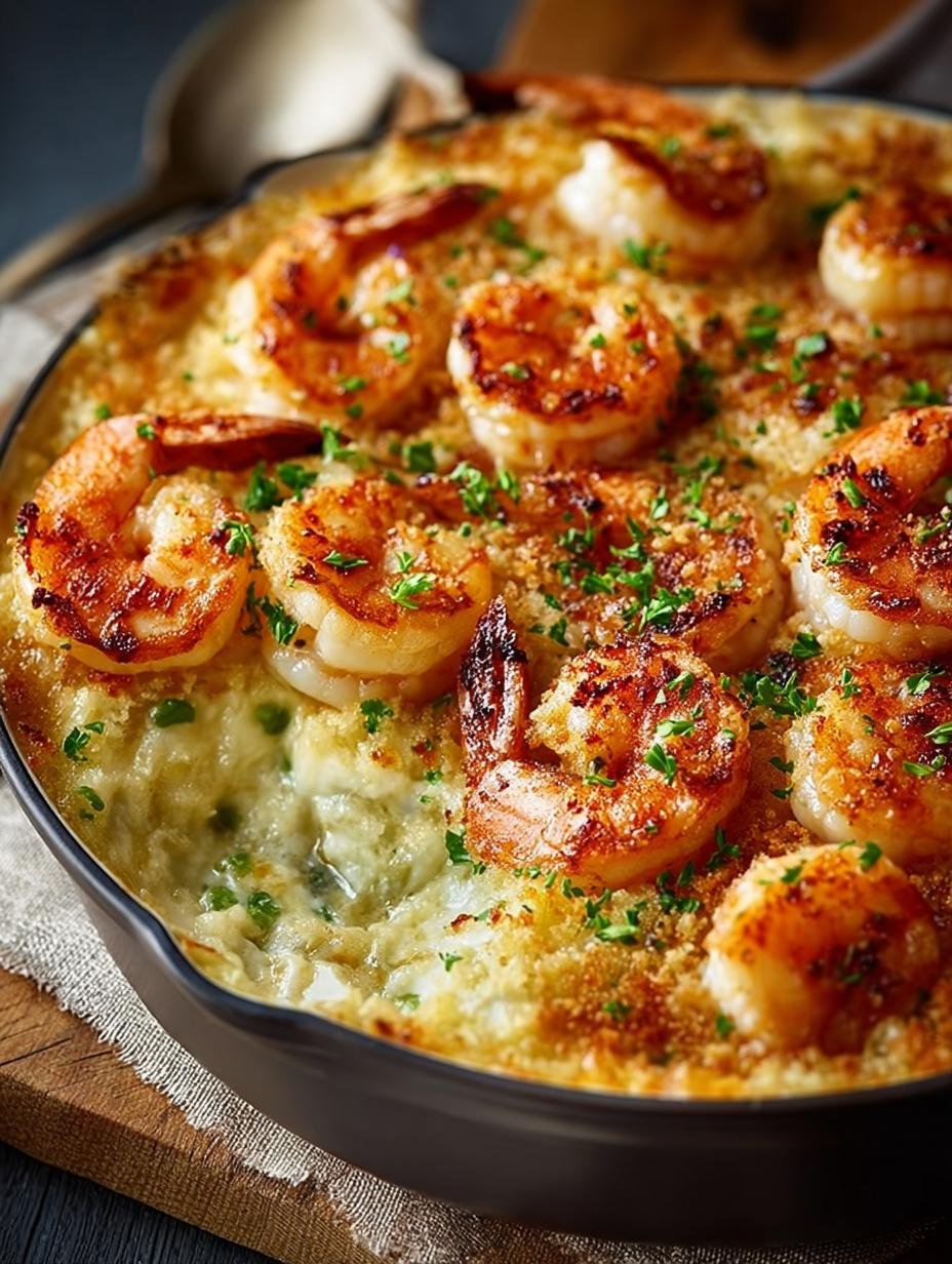Delicious Shrimp Casserole Recipe for Cozy Nights - Shrimp Casserole - additional detail