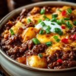 Slow Cooker Cowboy Casserole