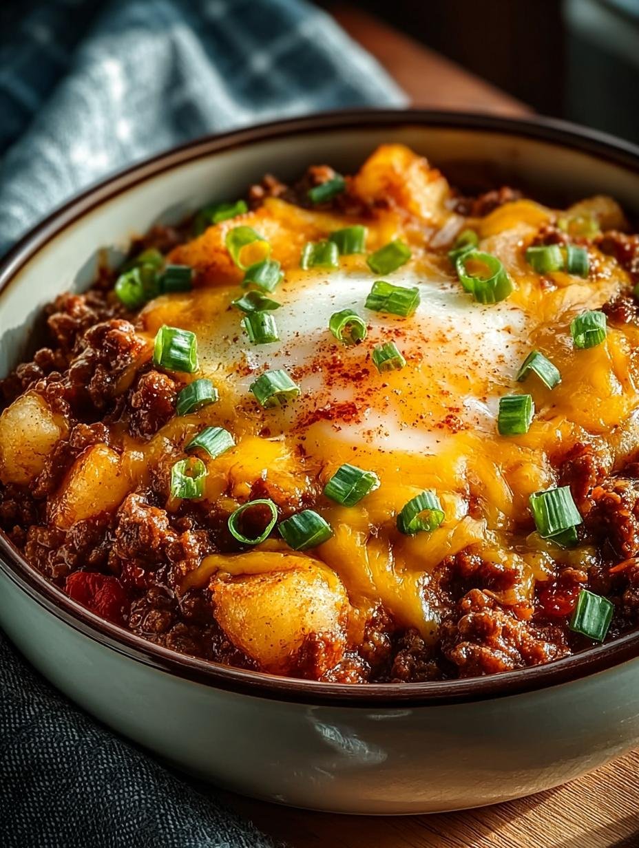 Slow Cooker Cowboy Casserole: 6 Hearty Layers of Comfort - Slow Cooker Cowboy Casserole - additional detail