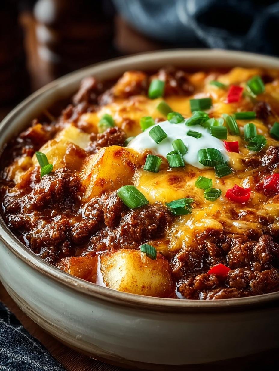 Slow Cooker Cowboy Casserole