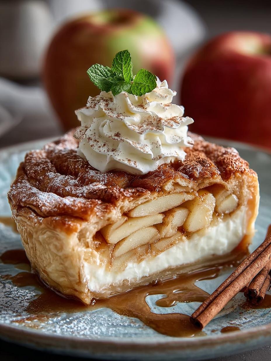 Snickerdoodle Cream Cheese Apple