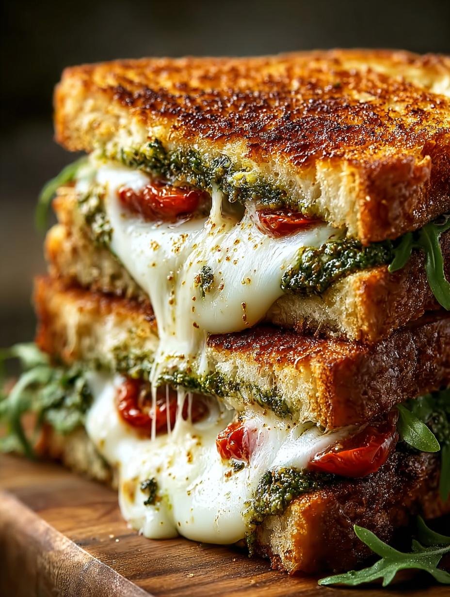 Sourdough Pesto Grilled Cheese: 7 Comforting Layers - Sourdough Pesto Grilled Cheese - main visual representation
