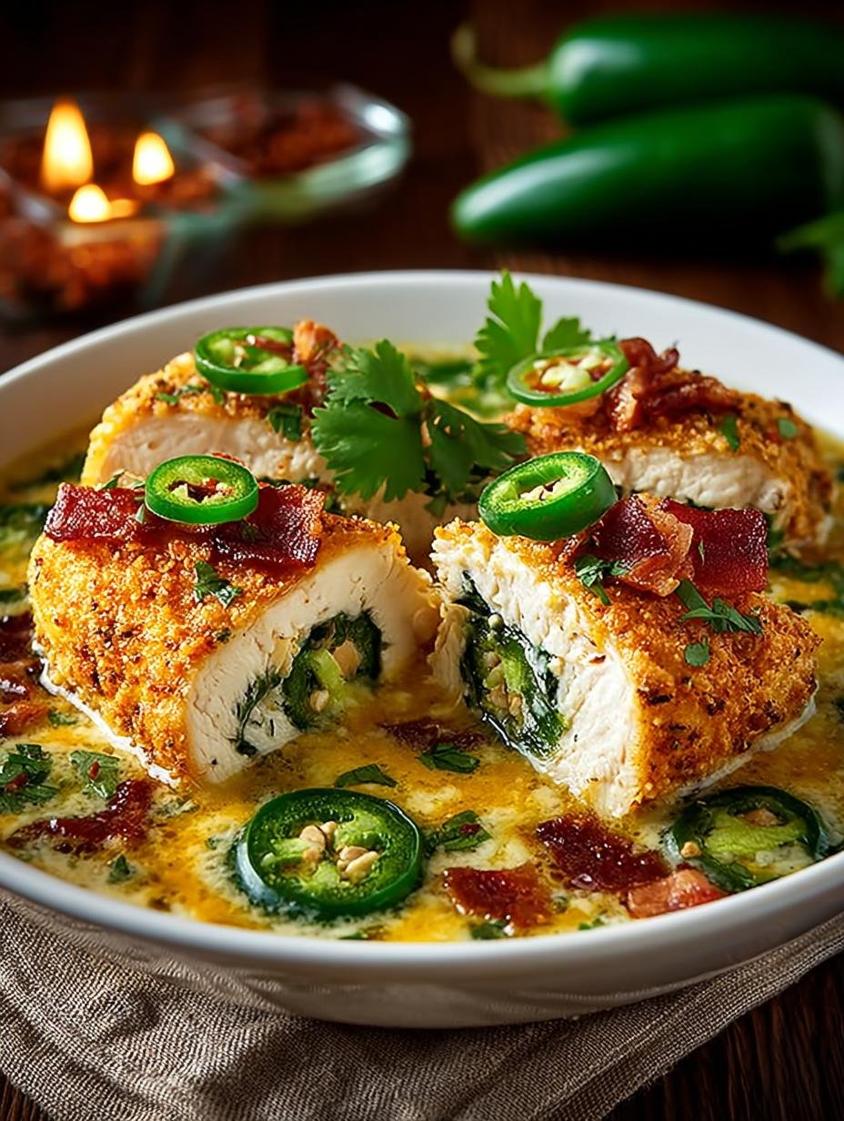 Spicy Jalapeno Popper Chicken